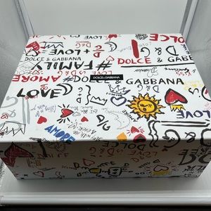 Dolce & Gabbana Graffiti Shoebox, Large, Empty